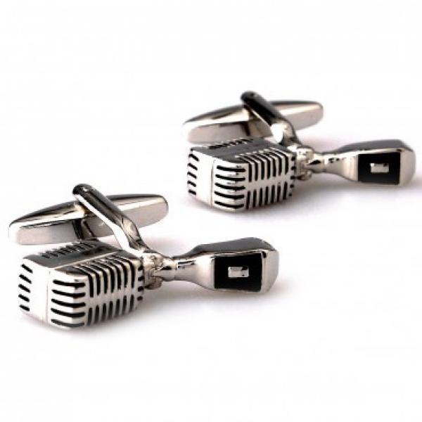 Microphone Smile Cufflink Dance Surfs Up Cuff Link