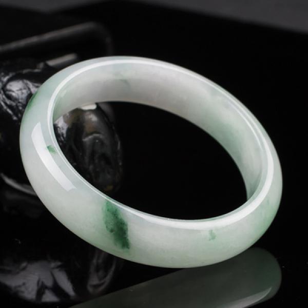 Burmese Emerald Flower Bracelet 54mm-64mm Princess Jewelry