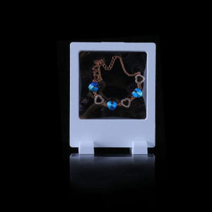 Elastic Membrane Earrings Stand Jewelry Display Box