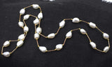 Baroque Freshwater Pearl Necklace 30 Inch Beads