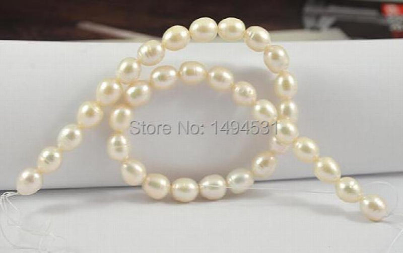 10-11mm Freshwater Pearl Strand Necklace 15 Inches