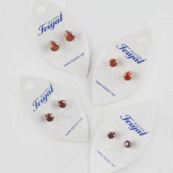 Zircon Engagement Earrings - Elegant and Radiant Jewelry