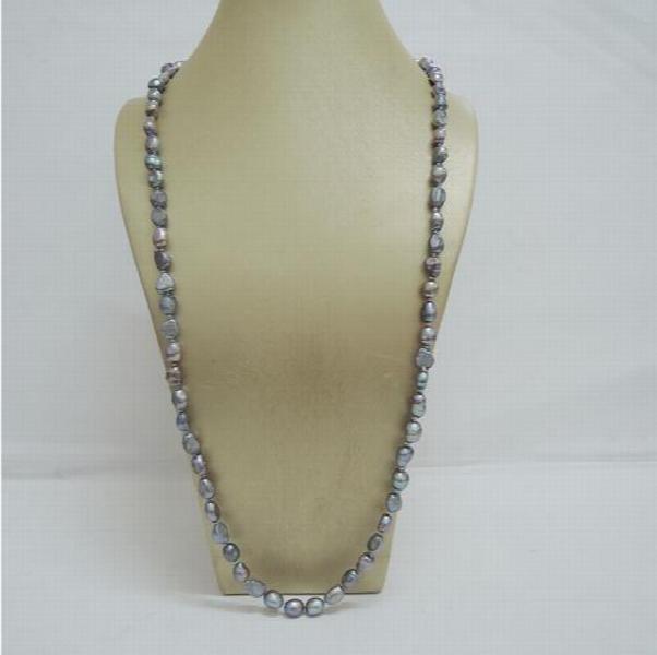 Natural Freshwater Pearl Long Necklace 80cm