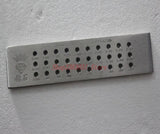 Hexagonal Steel Drawplate 20 Holes Jewelry Tool
