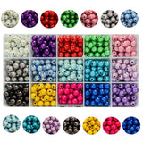 30pcs*15 Colors 3D Miracle Beads Kit Set Acrylic Jewelry Beads DIY Crafts