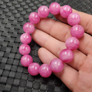 Zheru Red Bead Bracelet Men Women Jewelry