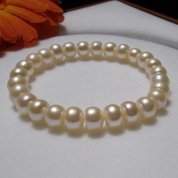 Freshwater Pearl Bracelet Natural Women Gift