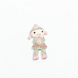 10pcs Lovely Lamb Alloy Rhinestone Pendants