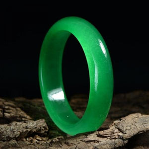 Zheru Jewelry Green Chalcedony Bracelet for Mother to Girlfriend