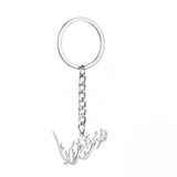 Syria Syrians in Arabic Keychain Necklace Stainless Steel