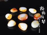 Hetian Jade Two-tone Rough Stone Bracelet Men's and Women's Jewelry