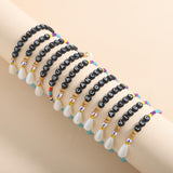 Colorful Flower Beaded Bracelets for Women - Holiday Jewelry Gift