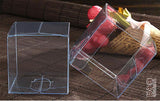 20pcs 5x5x5cm PVC Boxes Small Plastic Clear Box Storage