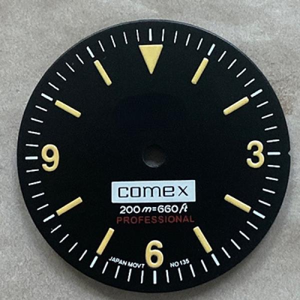 NH35 Dial 28.5mm Green Luminous Dial for SKX NH35 NH36 Automatic Movement