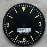 NH35 Dial 28.5mm Green Luminous Dial for SKX NH35 NH36 Automatic Movement