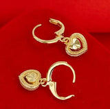 S925 Crystal Zircon Diamond Zircon Earrings