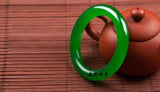 Chinese Jade Bracelet Hand Carved Koraba Fine Jewelry