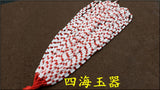 High-Quality Jade Bead Necklace Cylinder Rope Necklace