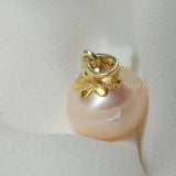 Natural Sea Pink Baroque Pearl Necklace For Women Men
