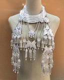 Miao Butterfly Five-Layer Collar Necklace