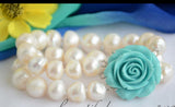 Baroque Freshwater Pearl Bracelet 8 inch