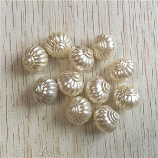 Acrylic Pearl Lantern Shape Beads for Jewelry DIY