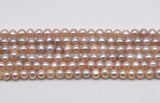 AA Lavender 5-6MM Freshwater Pearl Loose Beads for DIY Jewelry