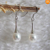 Rice Freshwater Pearl Earrings S925 Sterling Silver Hook