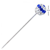 CZ Evil Eye Scarf Pins Set