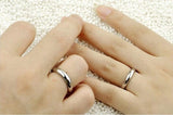 Unisex Silver Punk Ring Wedding Jewellery J017