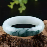 Natural Burmese Jade Bracelet Princess Jewelry Gift for Mother