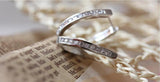 925 Sterling Silver Crystal Star Stud Earrings Anti-Allergy Women Jewelry