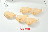 Resin Core Decoration Copper Winding Charms for Jewelry Making