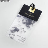 PK026 Shape Tag Hang Tag Printing Foil Hang Tag Kids Labels Clothes