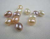 AA 7-8MM Pink Lavender Freshwater Pearl Earrings Matched Pair