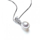 High Pearl Jewelry AAAA Freshwater Pearl Pendant 925 Silver Women Gift