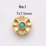 K-Gold Filled Goldfish Sunflower Bracelet Connector