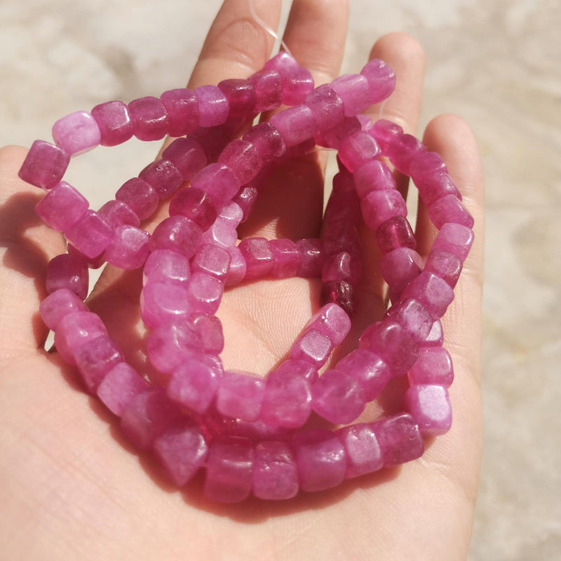 8mm Agate Tourmaline Aquamarine Jasper Tiger Eye Mixed Gems Beads