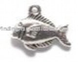 200pcs Tibetan Silver Fish Charms for Jewelry Making