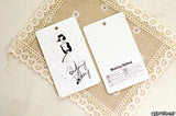 Garment tags Clothing Labels Sticker Packing Tags