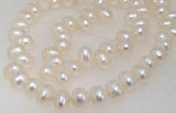 7x9mm Freshwater Pearl Loose Beads 14in DIY Jewelry LS3-077