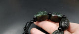 Red Maitreya Bracelet Natural Turtle Serpentine Longevity Adjustable