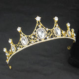 Vintage Baroque Crystal Bridal Tiaras and Crowns for Women Girls