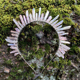 Wicca Raw Crystal Crown Witch Hair Accessories