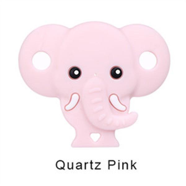 10PCS Silicone Elephant Pacifier Dummy Nipples Teether DIY Newborn