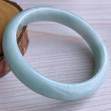 Zheru Jewelry Natural Burmese Jade Light 54-62mm Bracelet Princess Jewelry Gift