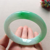 Zheru Jewelry Burmese Jade Two-Color Bracelet - Gift for Mom or Partner