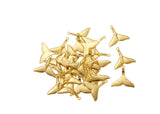 30pcs Whale Tail Charms, Antique Tibetan Silver Pendant for DIY Jewelry Making