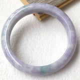 Zheru Jewelry Natural Burmese Jadeite 54-64mm Light Bracelet Princess Jewelry