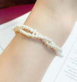 Arrival Favorite Pearl Jewelry 2 rows Baby Small Size Freshwater Pearl Bracelet